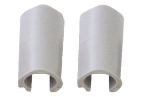 Lewmar Scharnier kappen grijs voor Low en Medium profile luiken