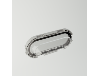 TOPwindows Hor-regenkap combinatie patrijspoort