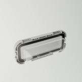 TOPwindows Hor-regenkap combinatie patrijspoort