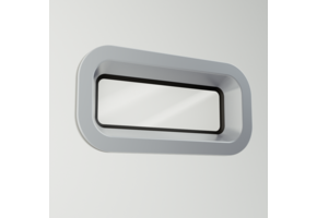 TOPwindows Patrijspoort 375 x 175 mm R55 condensvrij