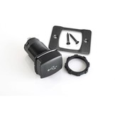 Scanstrut Flip Pro snellader waterdicht IPX4 USB-A en USB-C aansluiting 12 - 24 V met montageplaat