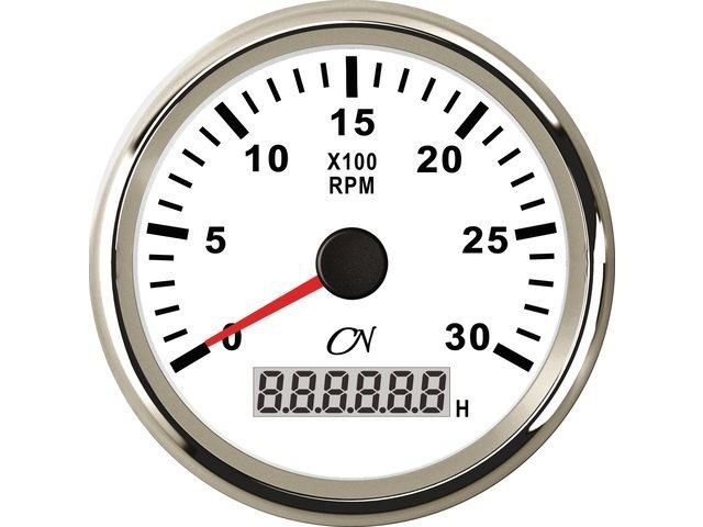 CN Toerenteller met bedrijfsurenteller 0-3000 r/pm