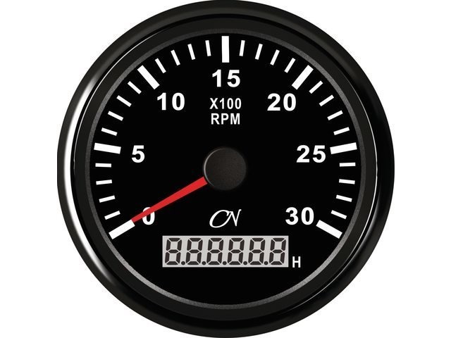 CN Toerenteller met bedrijfsurenteller 0-3000 r/pm
