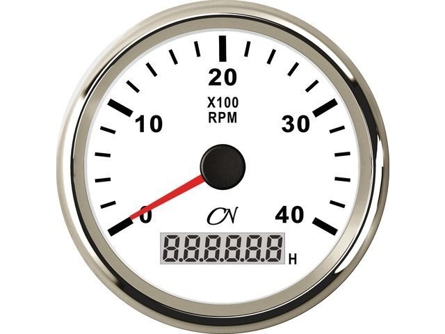 CN Toerenteller met bedrijfsurenteller 0-4000 r/pm