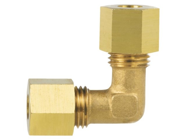 Talamex Messing knie koppeling 8 x 8