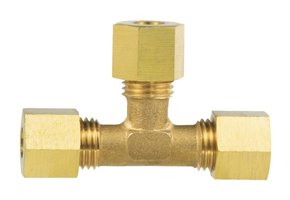 Talamex Messing T-Stuk 8 x 8 x 8