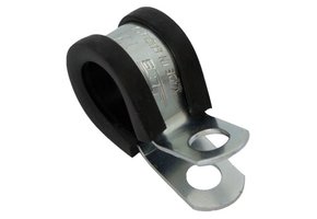 Talamex RVS P-clips met rubber voor koperleiding (4st)