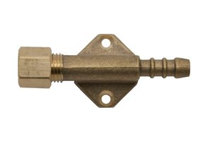 Talamex muurplaat met 8mm slangpilaar