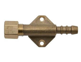 Talamex muurplaat met 8mm slangpilaar