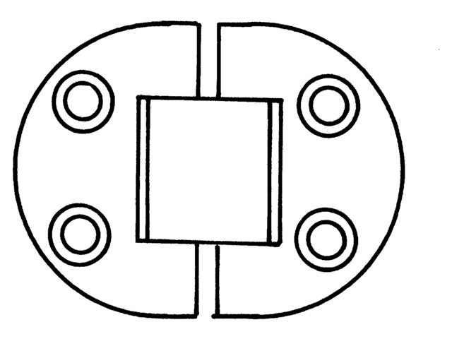 Talamex Scharnier RVS dikte 1,5 mm, foto 4 van 5