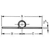 Talamex Scharnieren hoogglans