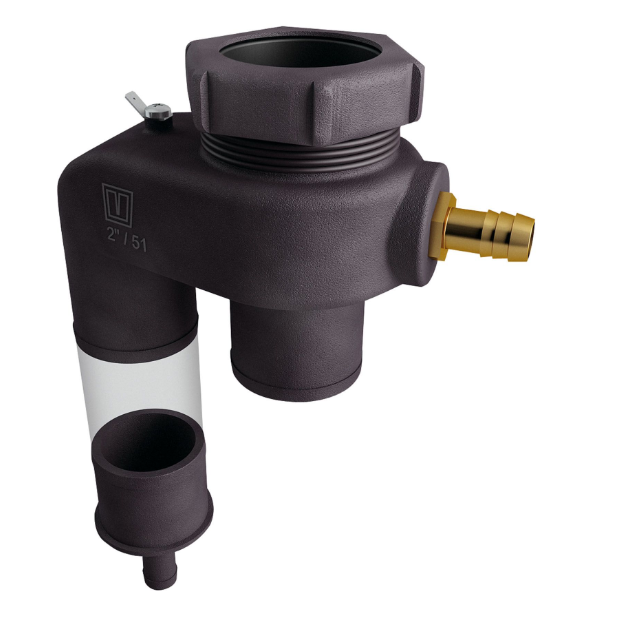 Vetus Brandstof-overloop type FSA, dop/slang