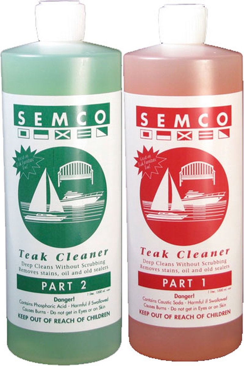 Semco Teak cleaner Set 0.476 Ltr