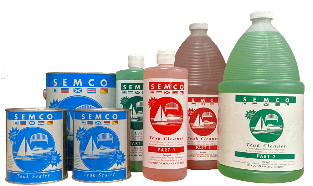 Semco Teak cleaner Set 0.476 Ltr