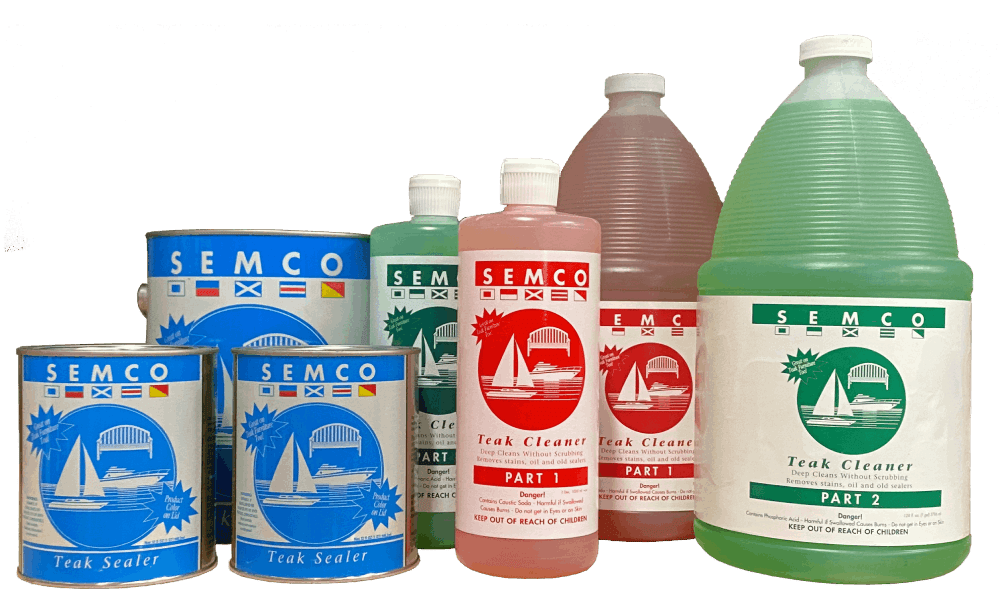 Semco Teak cleaner Set 3.789 Ltr (1 Gallon)