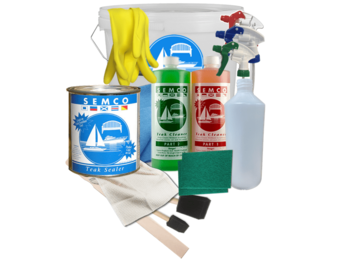 Semco Teak Rescue Kit Classic Brown