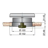 Vetus Paddestoelventilator