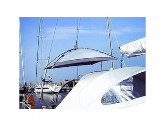 Blue Performance Sunshade Free Hanging