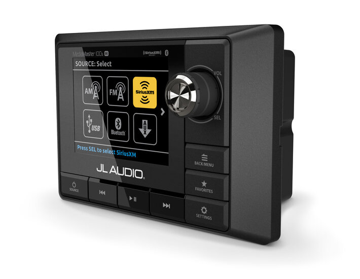 JL Audio MM105 Media Master controller