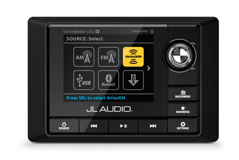 JL Audio MM105 Media Master controller