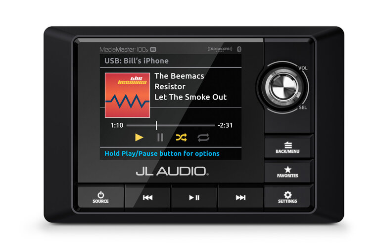 JL Audio MM105 Media Master controller
