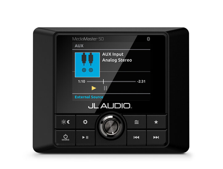 JL Audio MM55 Media Master radio