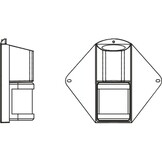 Talamex Top-/Deklicht combinatie LED