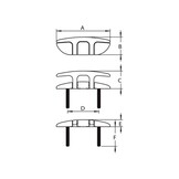 Talamex Vouwcleat Wingfold
