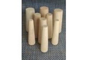 Plastimo Houten pluggen set van 9 (3 lengtes)