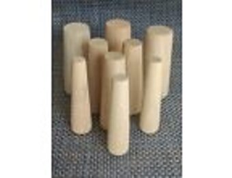 Plastimo Houten pluggen set van 9 (3 lengtes)