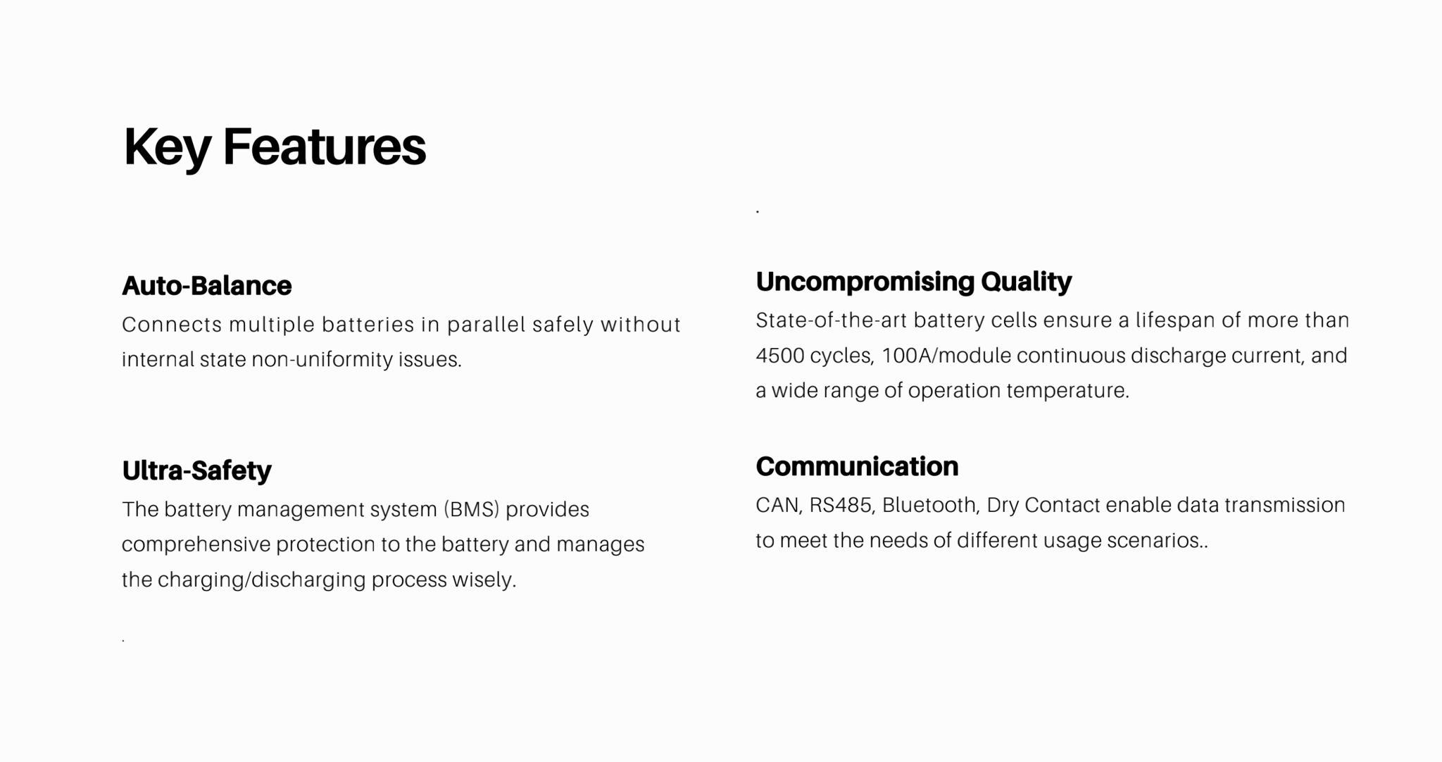 Pylontech 12.8V 100Ah 1280Wh Lithium Iron Phosphate (LiFePO4) IP67