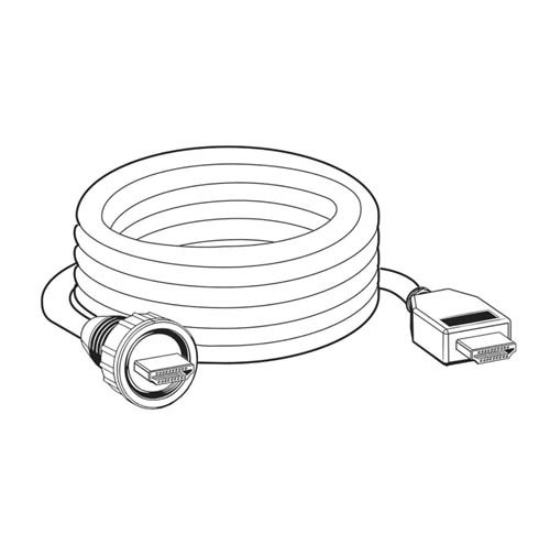 Humminbird Humminbird AD HDMI IN 10 - APEX HDMI video IN kabel waterdicht 3 m 10'