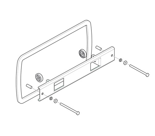 Humminbird Humminbird IDMK H7R2 - In-Dash Mounting Kit HELIX 7 G4/G4N