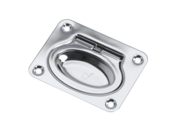 Roca RVS Luikring met veer 58 x 75