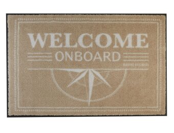 Marine Business Welcome Deurmat Brown