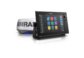 Simrad NSS12 evo3S met wereldwijde basiskaart & HALO20+ radar