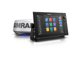Simrad NSS12 evo3S met wereldwijde basiskaart & HALO20+ radar