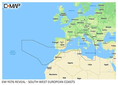Simrad C-MAP geheugenkaart REVEAL