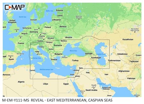 Simrad C-MAP geheugenkaart REVEAL