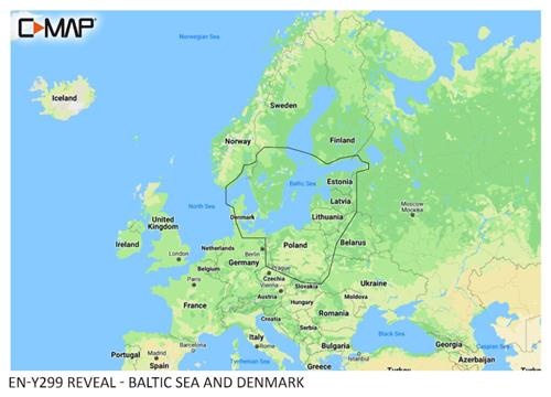 Simrad C-MAP geheugenkaart REVEAL