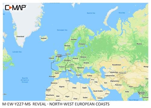 Simrad C-MAP geheugenkaart REVEAL