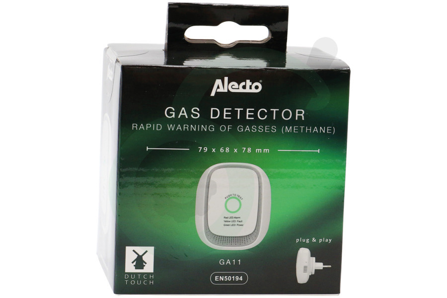Alecto Gasmelder Plug&Play, foto 2 van 2