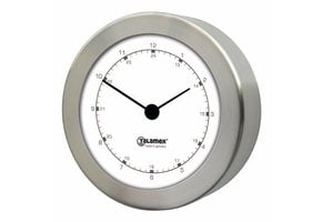 Talamex Scheepsklok. Barometer,Hygrometer RVS