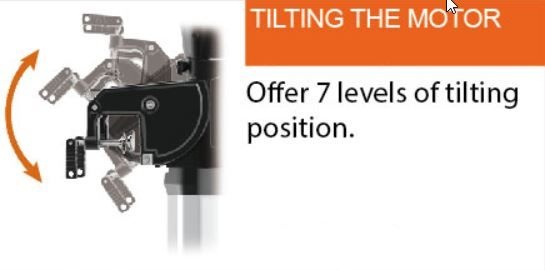 Haswing Ultima 3.0 elektrische buitenboordmotor 29,6V 110 lbs