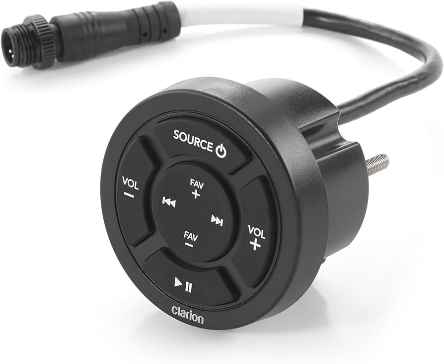 Clarion CMR-10 Marine afstandbediening rond