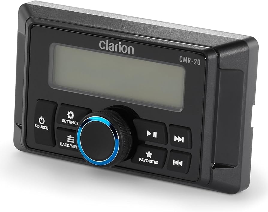 Clarion CMR-20 Marine afstandsbediening met LCD display