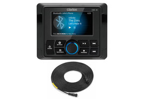 Clarion CMR-30 Marine afstandsbediening met kleur display