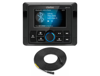 Clarion CMR-30 Marine afstandsbediening met kleur display
