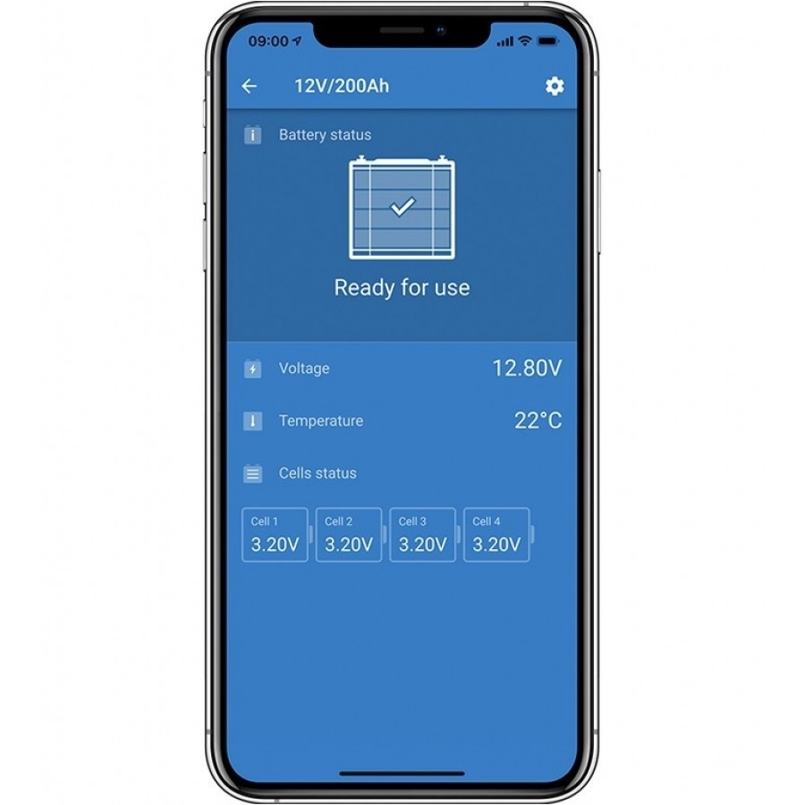 Victron Lithium accu 12,8V/100Ah Smart