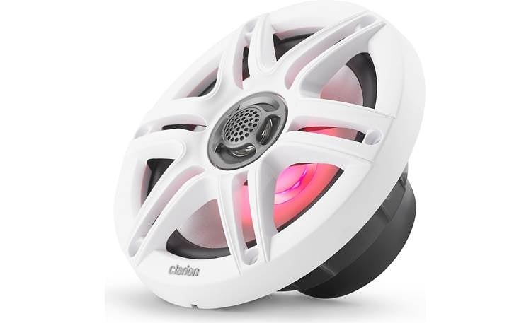 Clarion Speakers Sport 175 mm met RGB Led verlichting wit en zwart CMS-651RGB-SWB